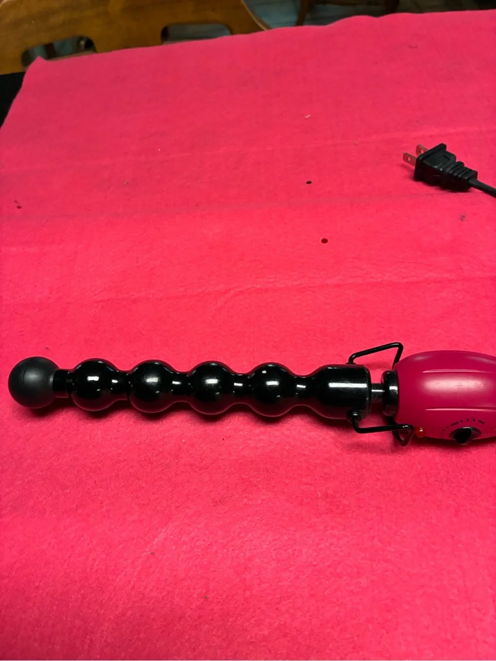 Revlon Pink Mini Curling Wand with Black Cord